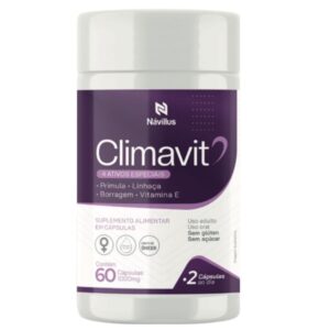 Climavit 60 caps - Equilíbrio Hormonal na Menopausa