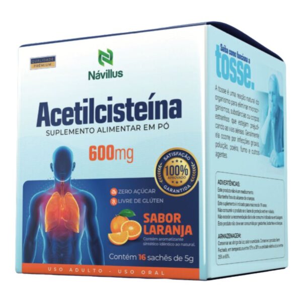 Acetilcisteína - Respiração e Saúde Pulmonar