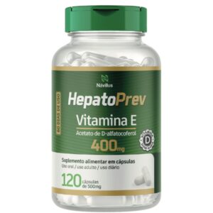 HepatoPrev - Proteção Avançada para gordura do Fígado com vitamina E